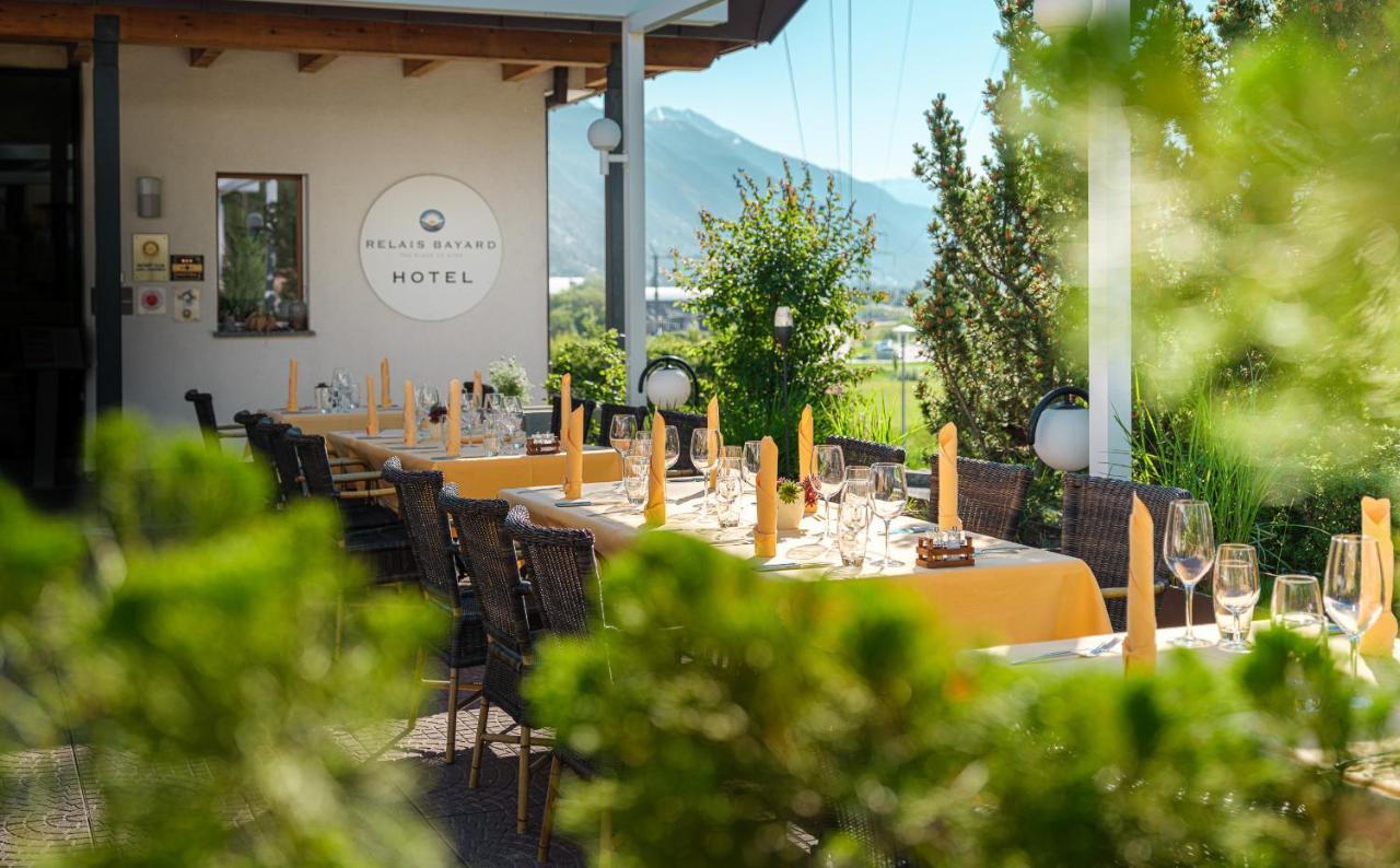 Relais Bayard Hotell Leuk Exteriör bild