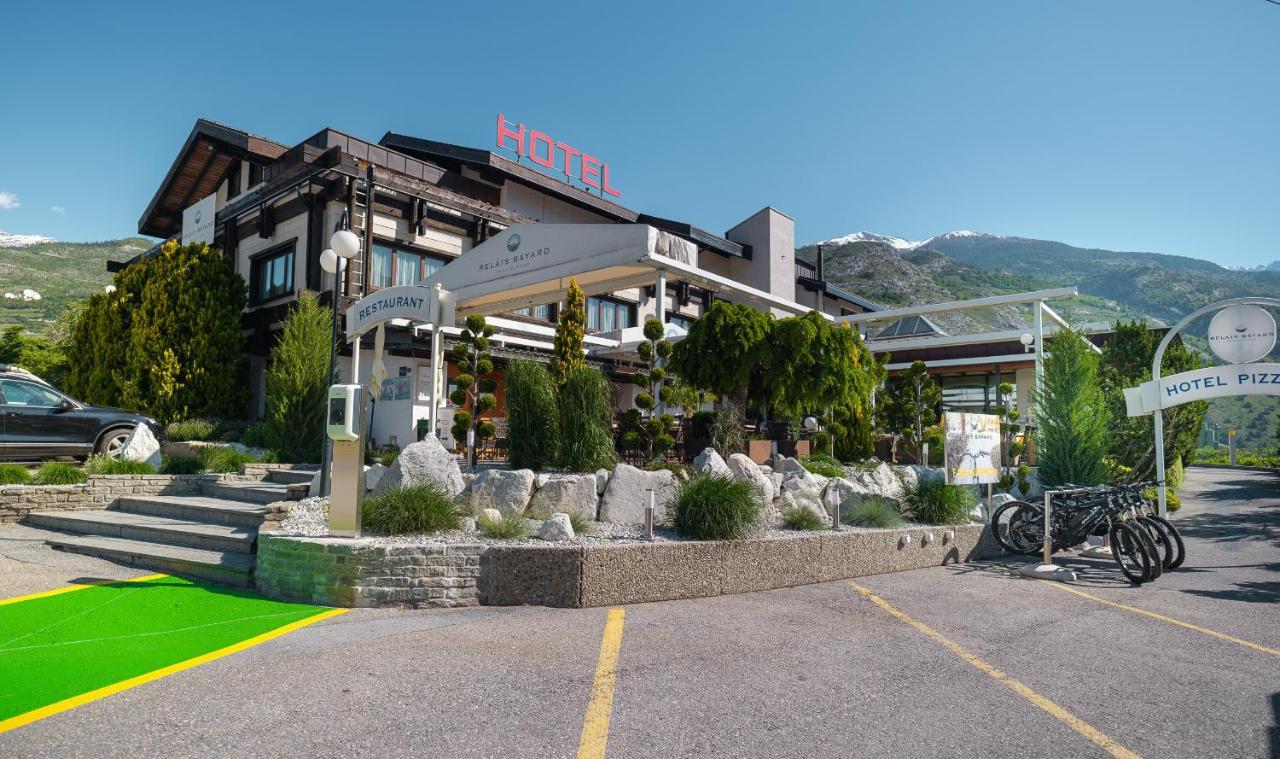 Relais Bayard Hotell Leuk Exteriör bild