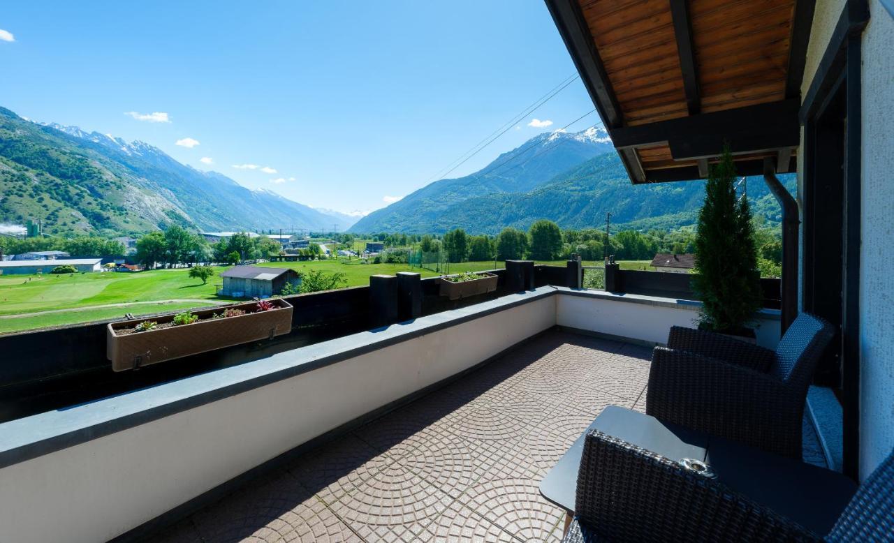 Relais Bayard Hotell Leuk Exteriör bild