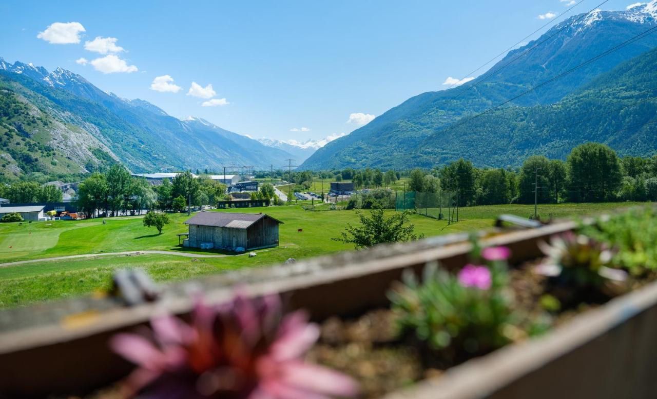 Relais Bayard Hotell Leuk Exteriör bild